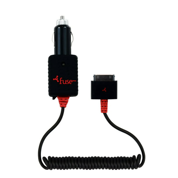 fuse - Chargeur robuste pour véhicule à puissance élevée avec USB - iPhone 4