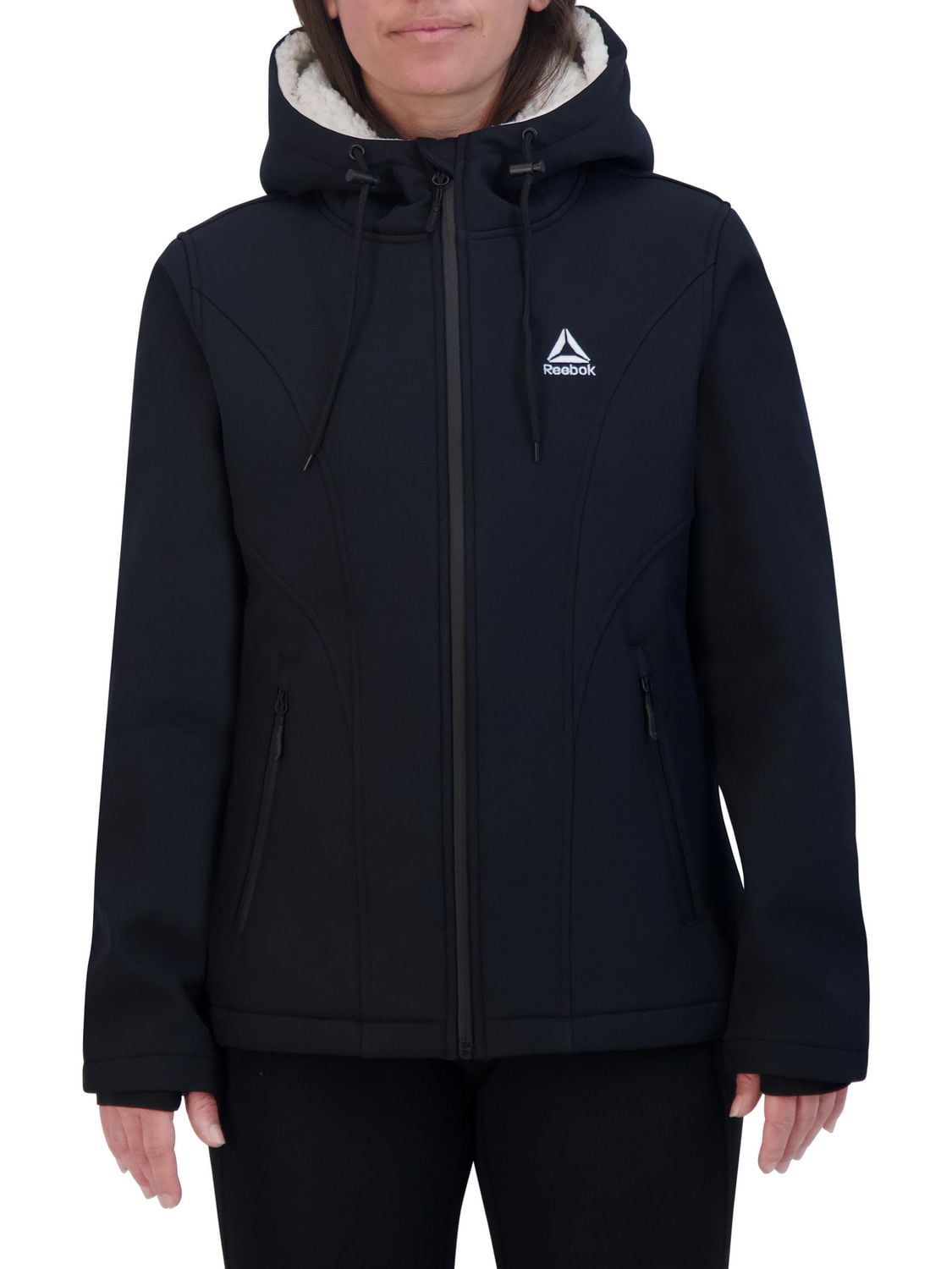 Reebok Veste softshell pour femme Veste softshell doublée polaire pour femme