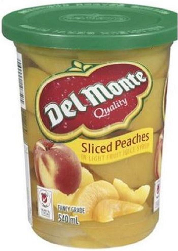Del Monte® Sliced Peaches In Light Fruit Juice Syrup Walmart Canada