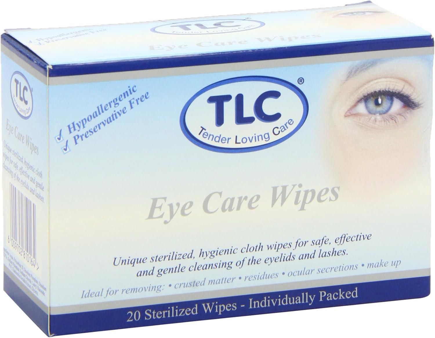Tlc Adult Eye Care Wipes 20's, TLC: The Only Way To Care