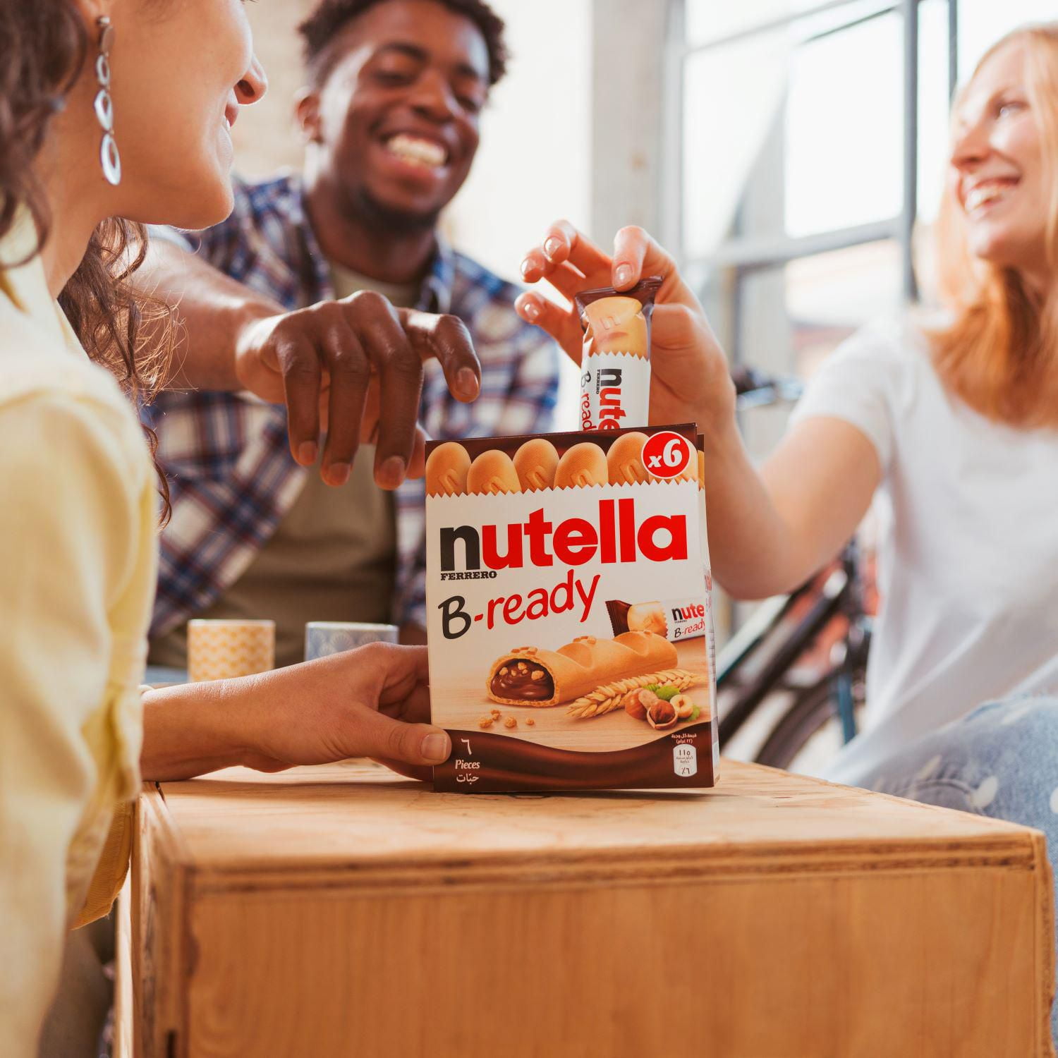 Gaufrette croustillante fourrée au délicieux Nutella, 1 barre, 22g Gaufrette croustillante au NUTELLA