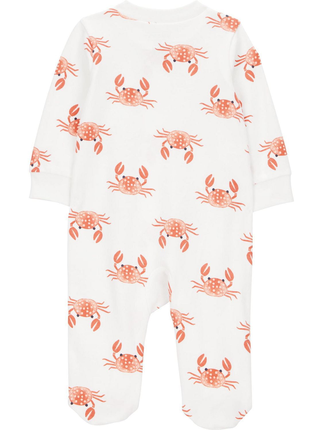 Carter's Child of Mine Baby Boys' Peach Crab Sleep n Play