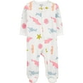 thumbnail image 1 of Carter's Child of Mine Baby Girls' Multi Sea Creature Sleep n Play, 1 of 3