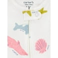 thumbnail image 3 of Carter's Child of Mine Baby Girls' Multi Sea Creature Sleep n Play, 3 of 3
