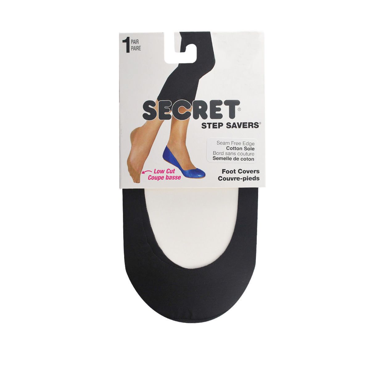 Secret® Step Savers 6pk Coton Couvre-Pieds Unitaille 