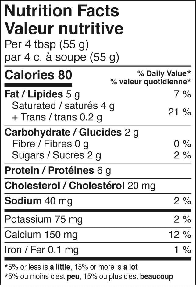 Fromage ricotta traditionnel blanc de Tre Stelle 475g
