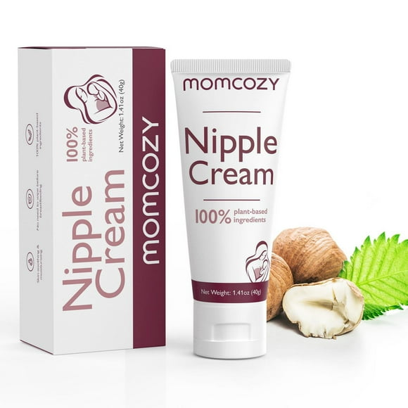 Momcozy Crème pour mamelons 100% naturelle, 1.41 oz