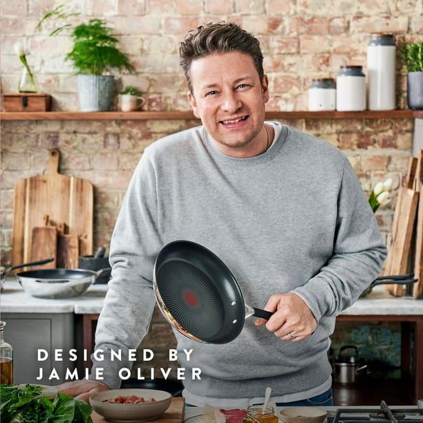 Tefal Jamie Oliver Quick & Easy Stainless Steel Fry Pan 28cm, 11 / 28cm 