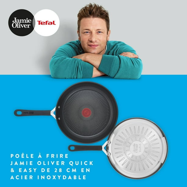 Jamie Oliver Tefal Jamie Oliver Cook's Direct Frypan 20 Cm Stainless Steel  - Frying pans & skillets 