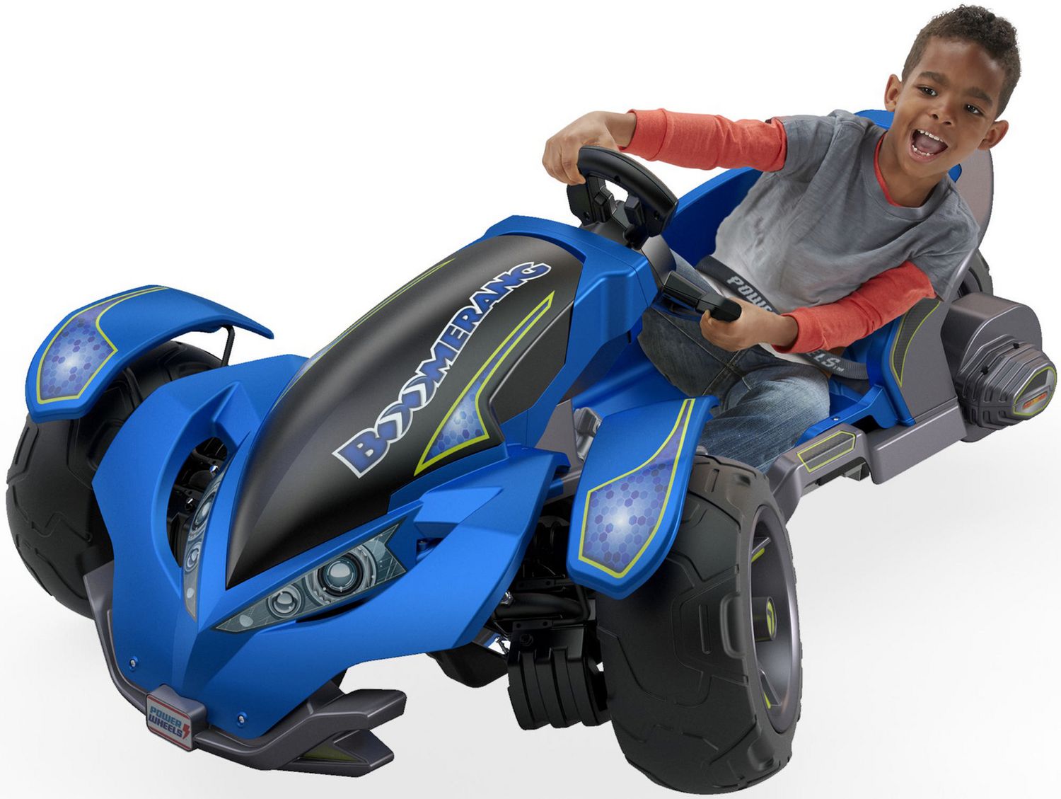 Power wheels boomerang blue on sale