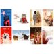4 boîtes de cartes de Noël de luxe avec photo d'animaux et d'enfants – image 1 sur 1