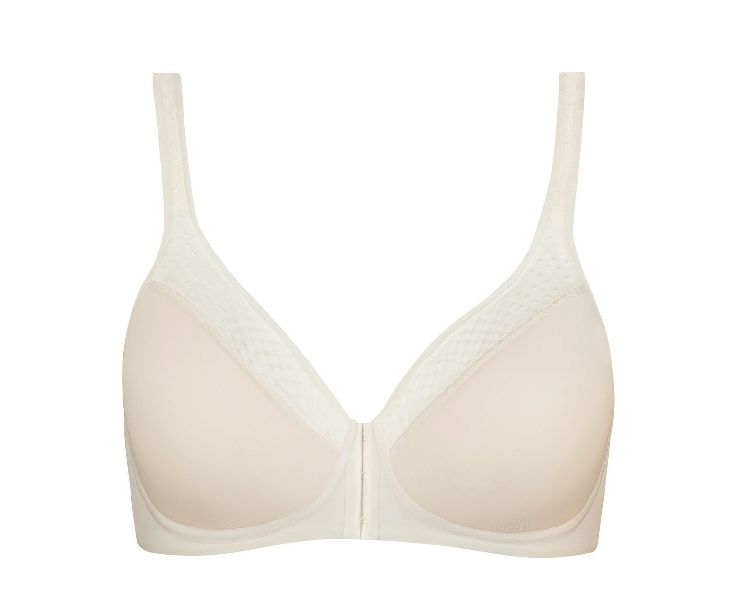 WonderBra Women's Front Close Wireless Spacer Bra