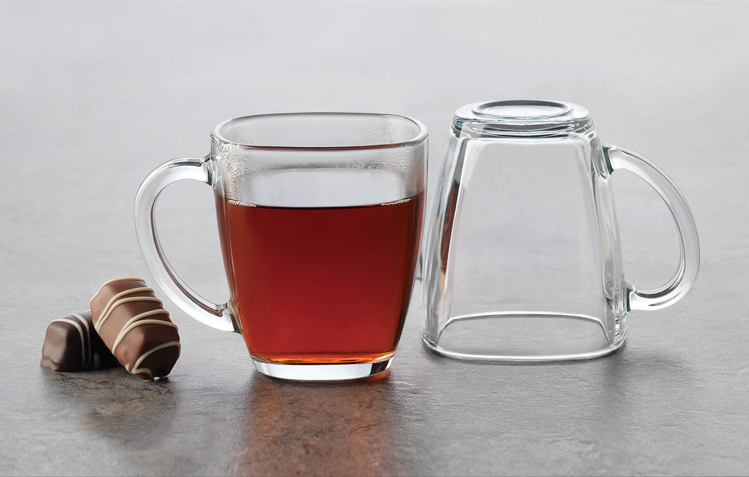 Tasses à café en verre Square Mug de Libbey 414 ml (14 oz), ens