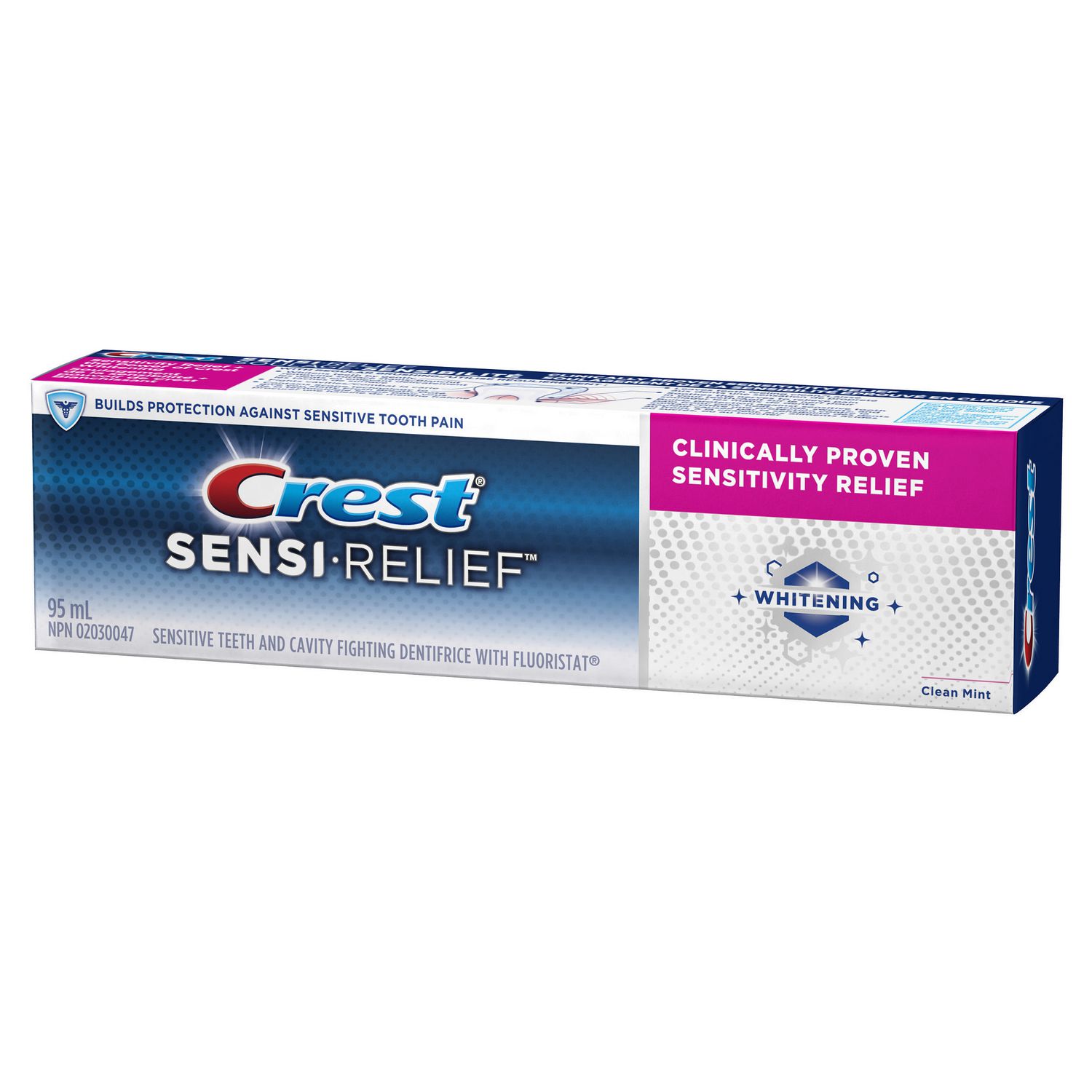 Sensi-Relief Whitening Clean Mint Flavor Toothpaste | Walmart Canada