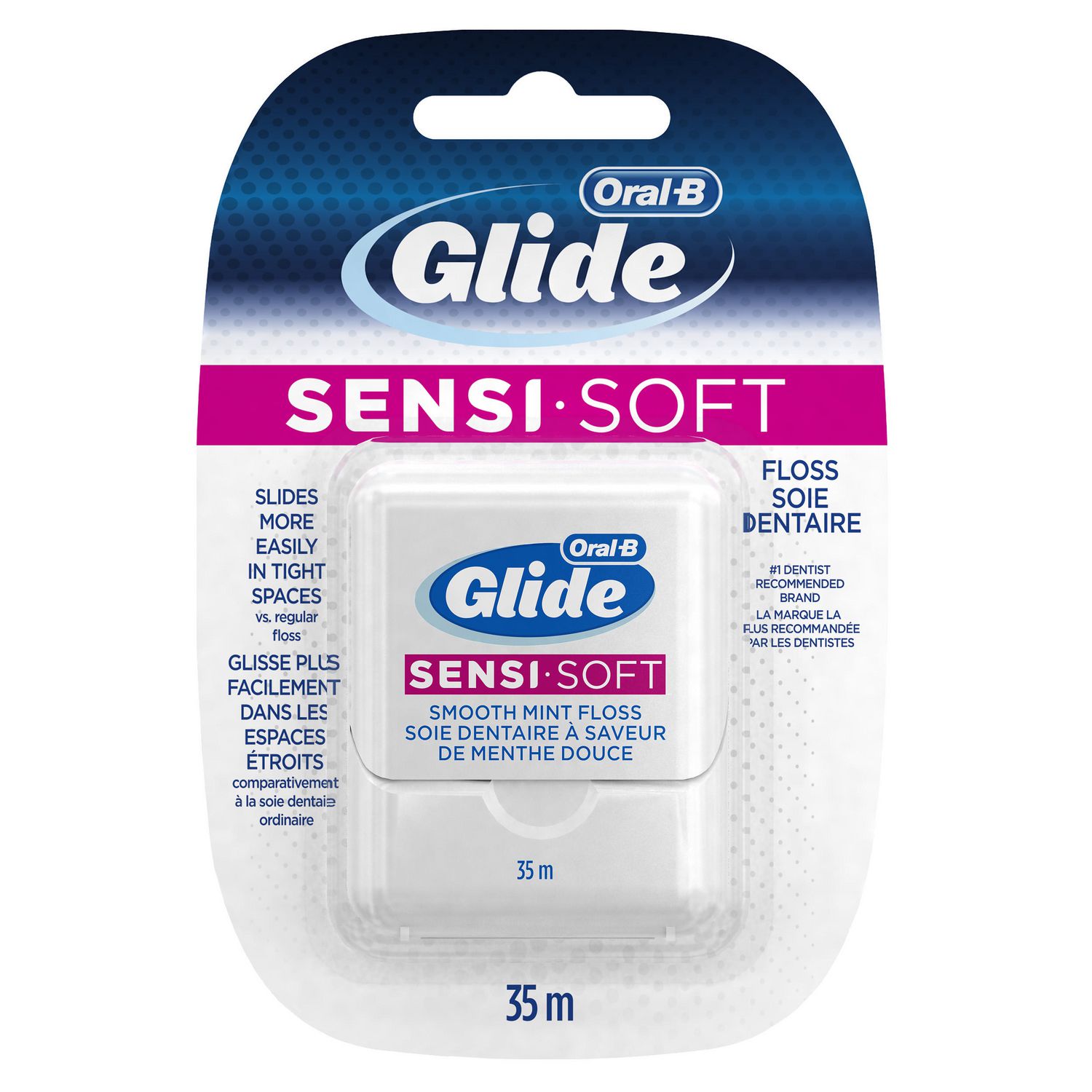 OralB Glide SensiSoft Dental Smooth Mint Floss Walmart Canada
