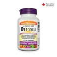 thumbnail image 2 of Comprimés vitamine D3 de Webber Naturals de 1000 UI, 2 of 11