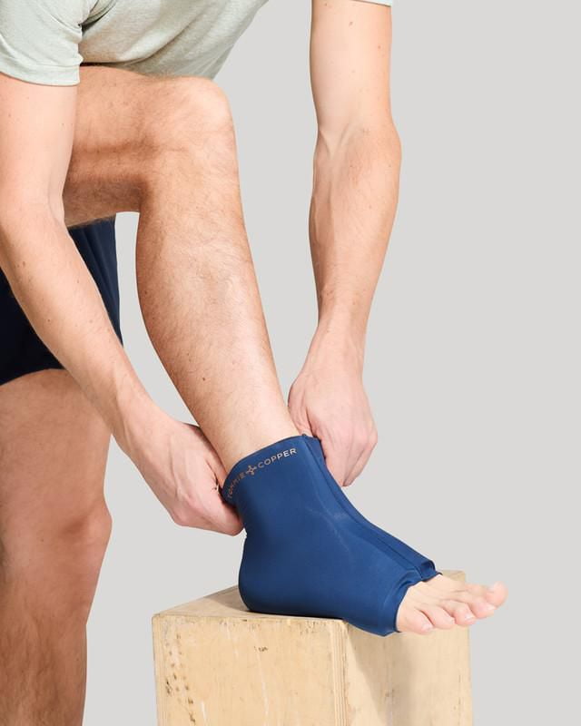 BetterICE™ Cold Treatment, Arch & Ankle Sleeve S/M, Better than an ice pack!