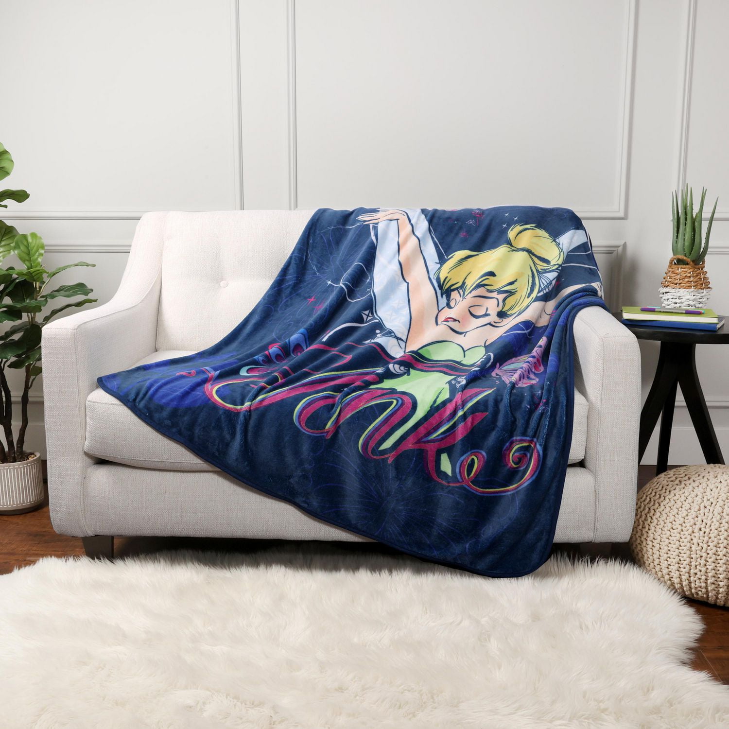 Disney Tinkerbell Throw 50 x 60