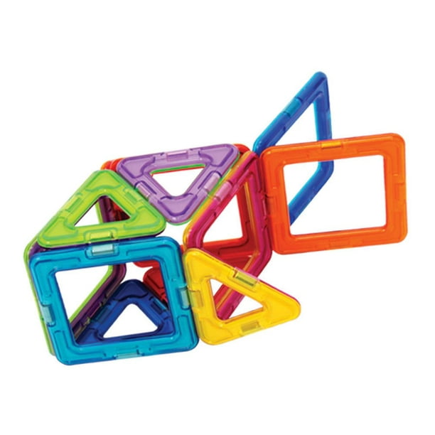 Blocs de Construction Magnétiques 106 Pièces pour Enfants Mini Jeux  Construction Aimanté Éducatifs en ABS Multicolore - Costway