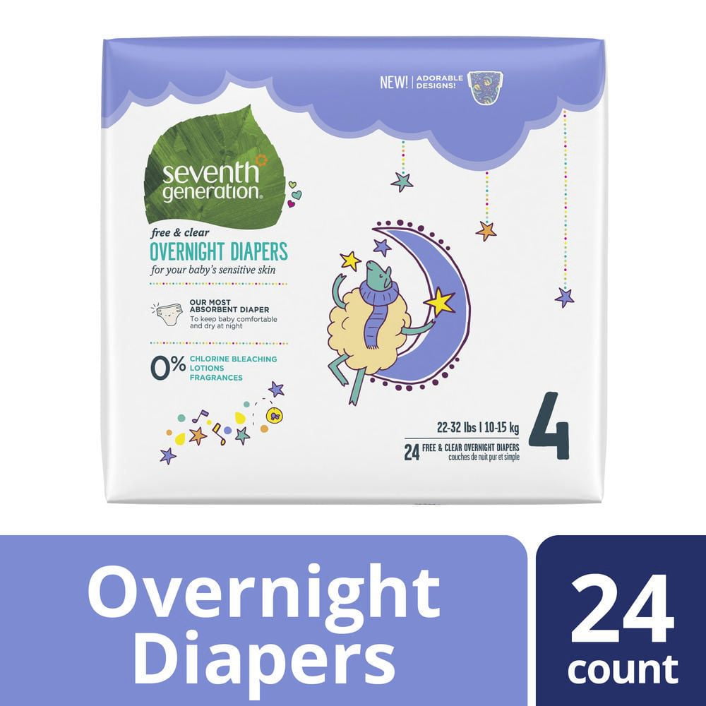 7th generation overnight diapers