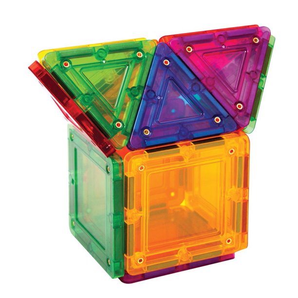 MAGFORMERS Rainbow 14 Piece Set, MAGFORMERS