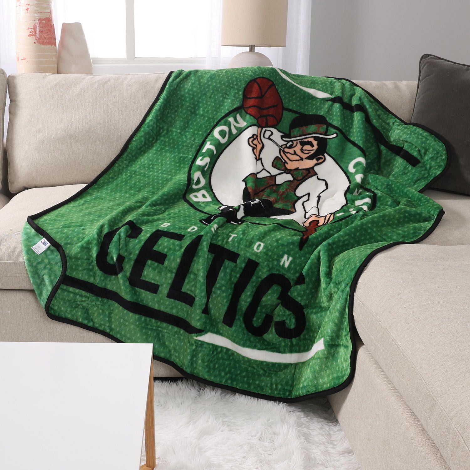 NBA Boston Celtics Throw Blanket 50 x 60 Walmart