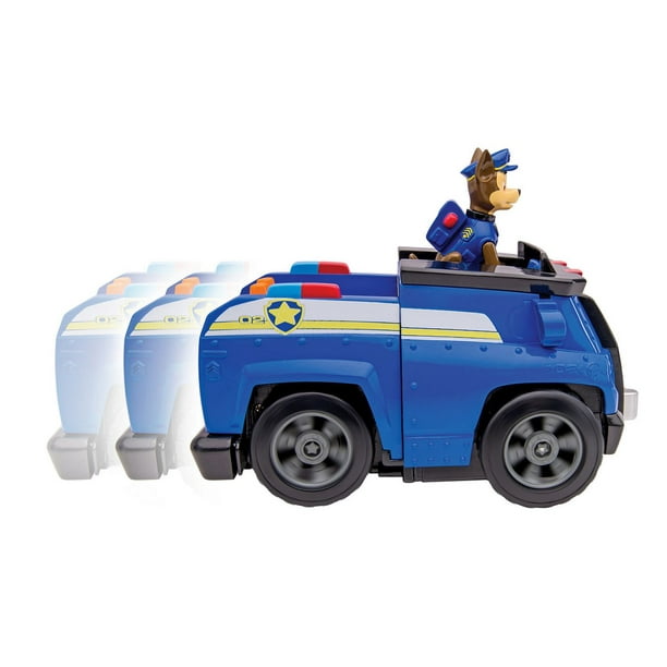 Jouet-véhicule et figurine articulée Deluxe Cruiser de Chase de La Pat' Patrouille