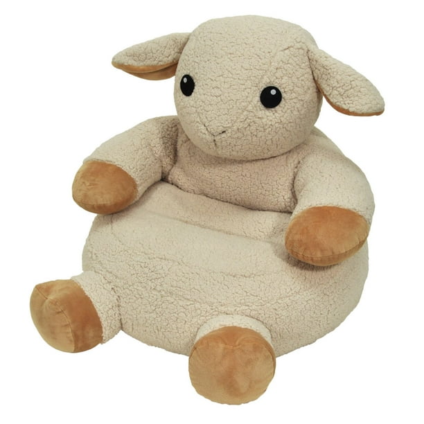 Chaise en peluche Cuddly ComfeezMC de Cloud B - mouton