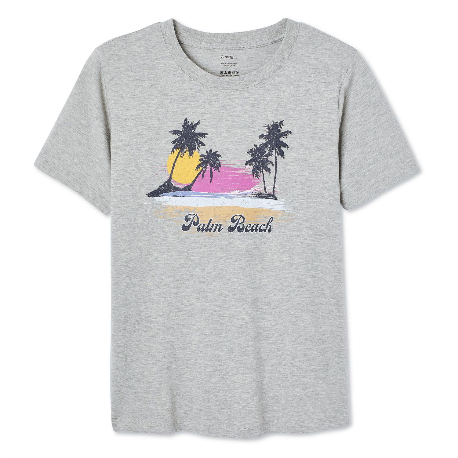 T-shirt à encolure ras du cou George pour femmes