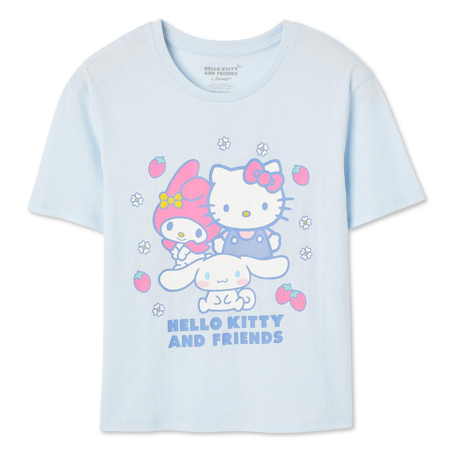 Hello Kitty and Friends Girls' Short Sleeve Tee
