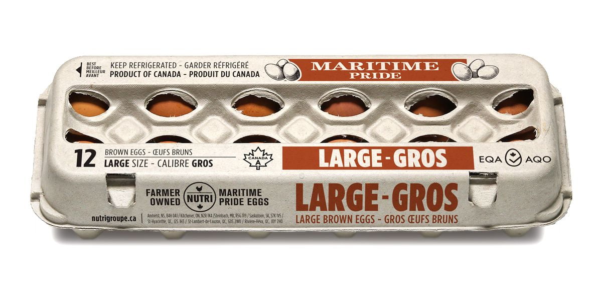 Maritime Pride Large Brown Eggs Walmart Canada