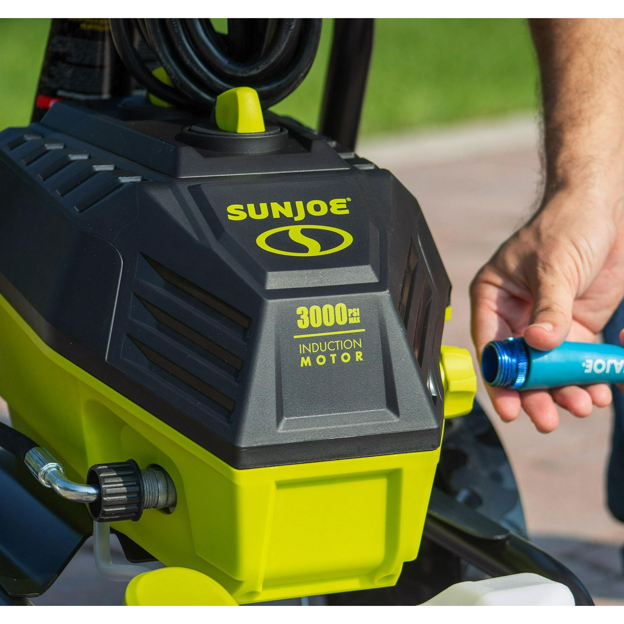 Sun Joe 3000 PSI MAX 1.30 GPM 14.5 Amp High Performance Electric Pressure Washer with Hose Reel