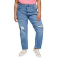 thumbnail image 1 of No Boundaries Women's Mom Jean, 1 of 1
