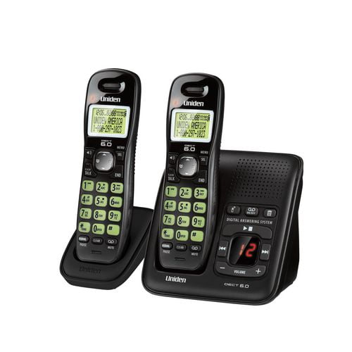 Téléphone DECT 6,0 sans fil à 2 combinés avec bloqueur d'appels, CS5219-2  de VTech (argent et noir) 