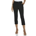thumbnail image 1 of Rafaella Women's Extended Tab Capri Pants with Pockets, 1 of 5