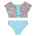 thumbnail image 2 of Bikini 2 pièces avec mancherons George pour filles, 2 of 2