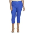 thumbnail image 5 of Rafaella Women's Extended Tab Capri Pants with Pockets, 5 of 5