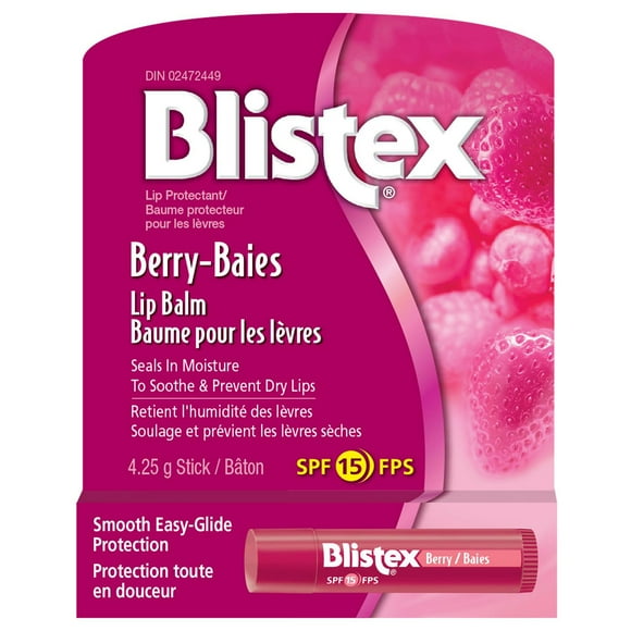 Baume pour les lèvres écran Solaire / Baume protecteur pour les lèvres BlistexMD Baies 7.5ML