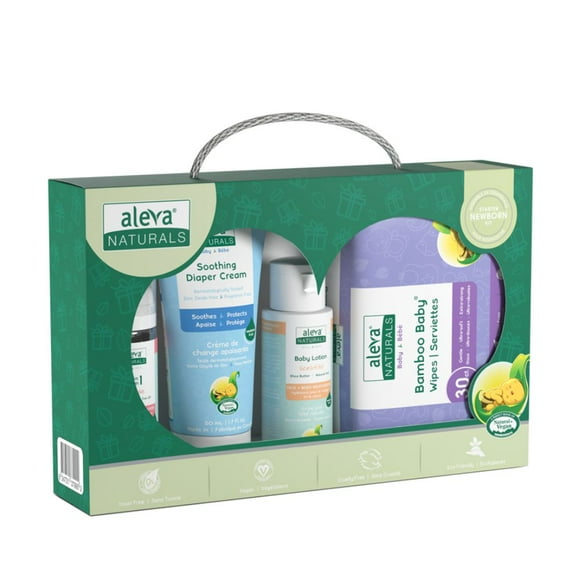 Aleva Naturals Newborn Starter Kit (Travel Pack)