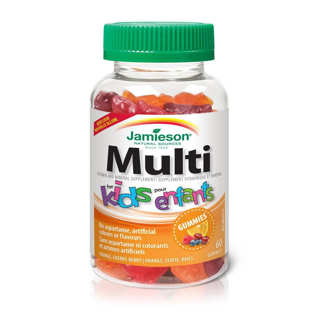 Jamieson Kids Multivitamin Gummies Walmart Canada