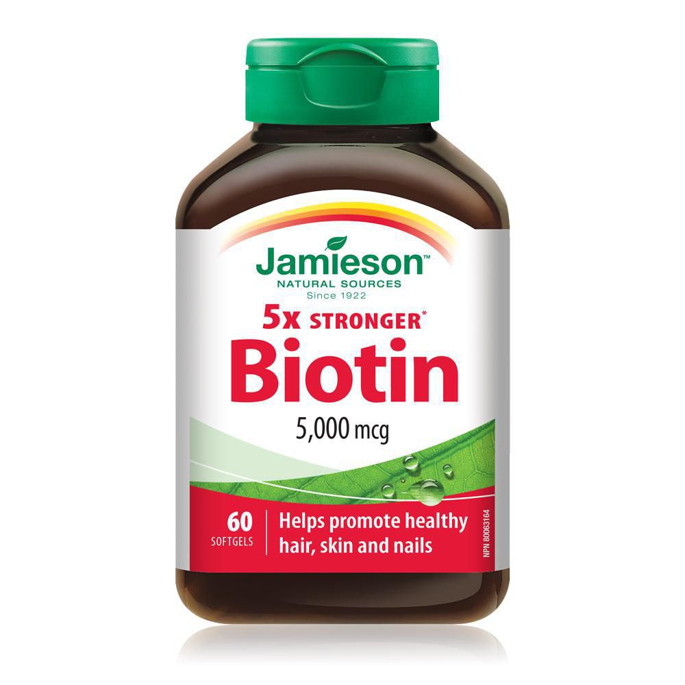 Jamieson Biotin 5,000 mcg Walmart Canada