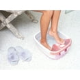 thumbnail image 3 of Bubble Bliss Deluxe Foot Spa (Pink), 3 of 5