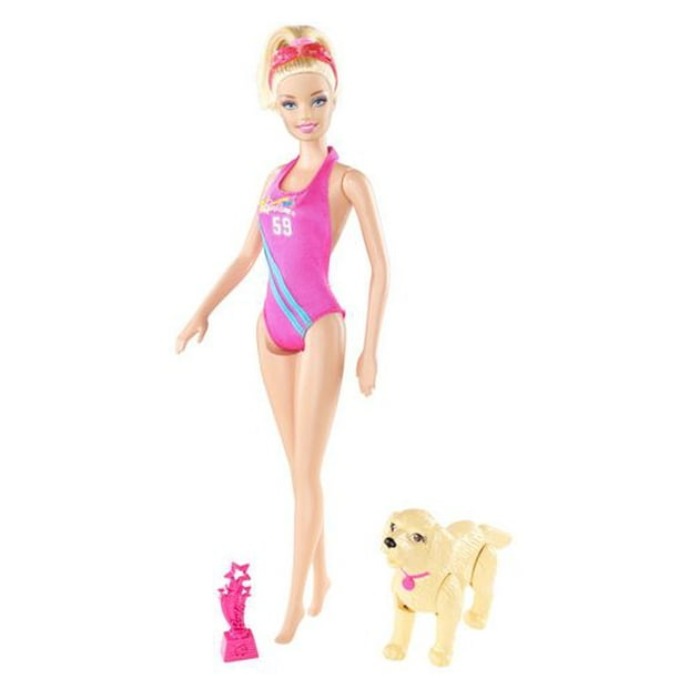 Barbie Je Peux Être Championne de natation