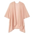 thumbnail image 1 of Time and Tru Women's Solid Ruana, 1 of 1
