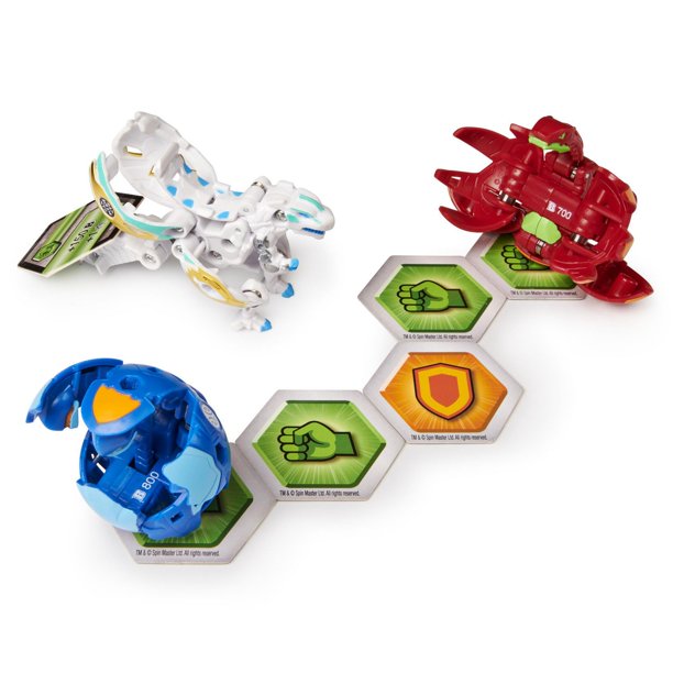 Bakugan Armored Alliance Starter Pack 3-pack Trox x Nobillious