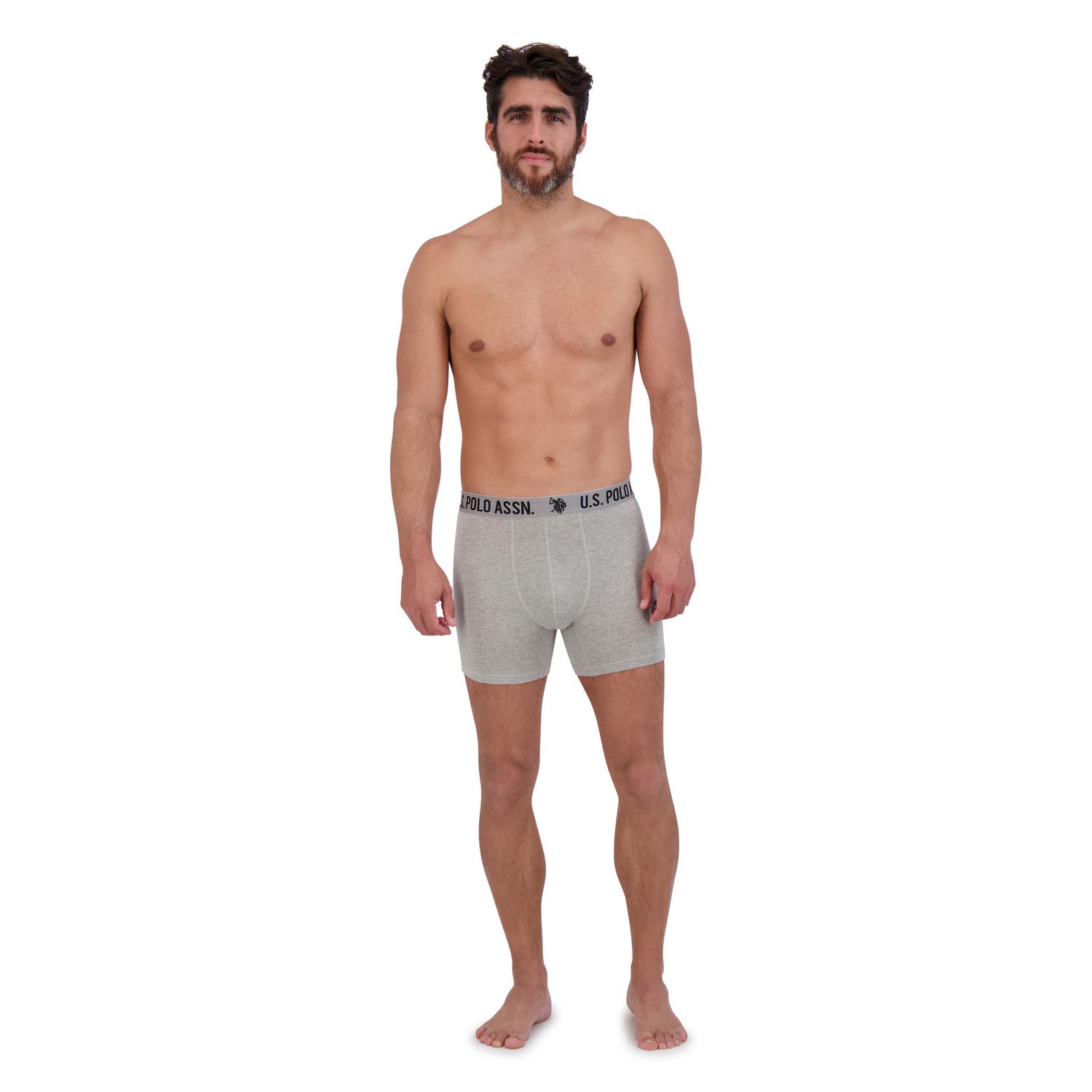U.S. POLO ASSN. Paq. de 4 Caleçons Boxeurs Extensibles