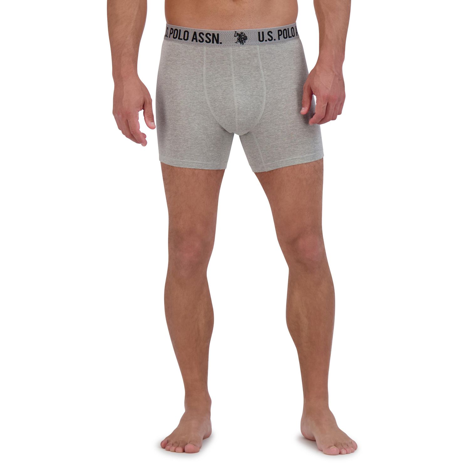 U.S. POLO ASSN. Paq. de 4 Caleçons Boxeurs Extensibles