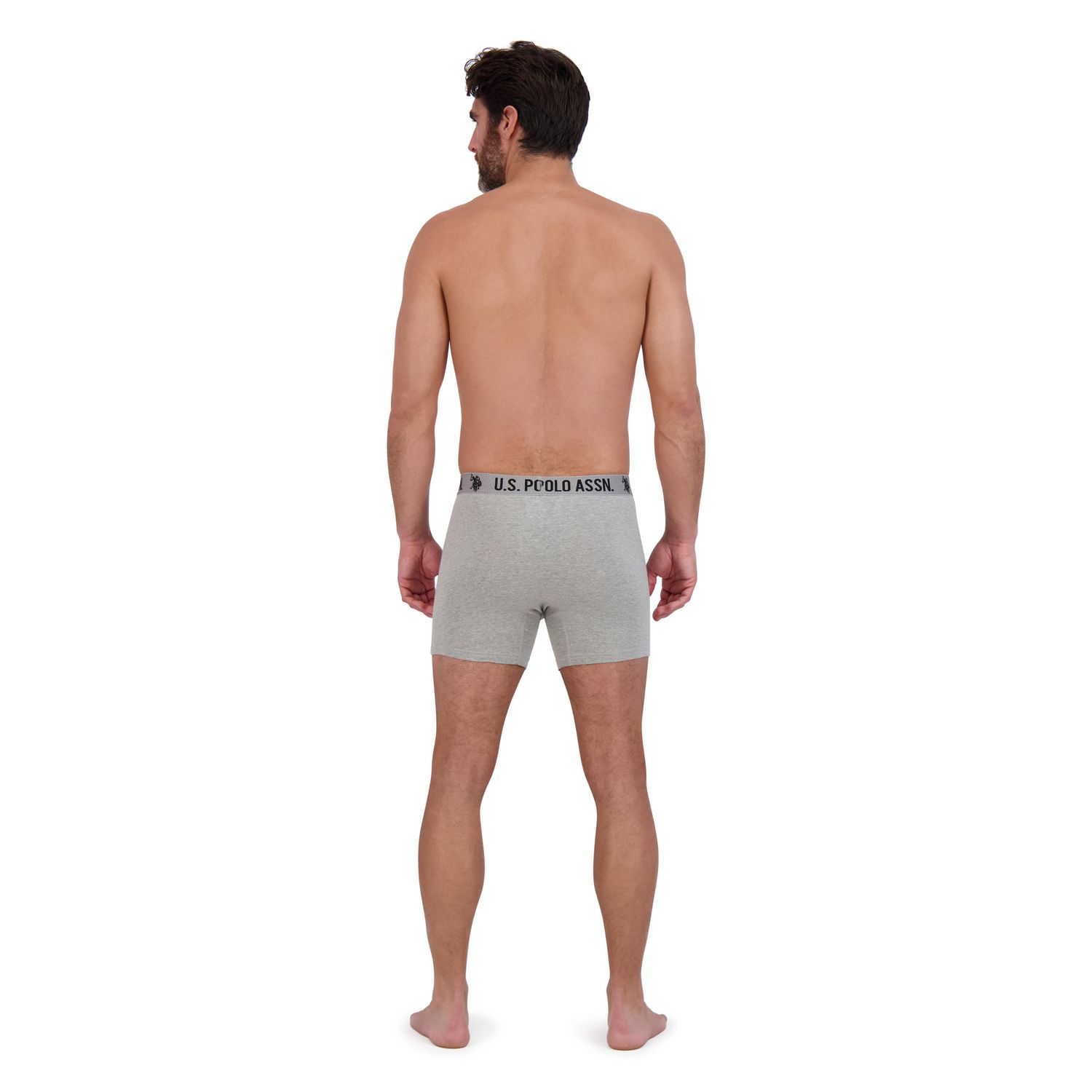 U.S. POLO ASSN. Paq. de 4 Caleçons Boxeurs Extensibles