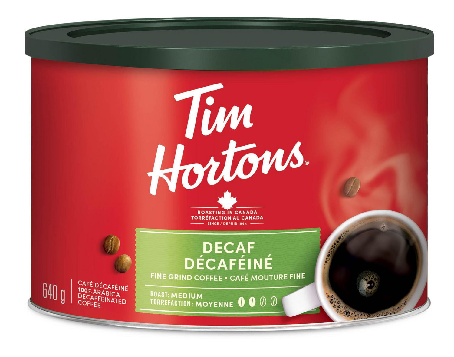 Tim Hortons Fine Grind Decaffeinated Coffee Walmart Canada
