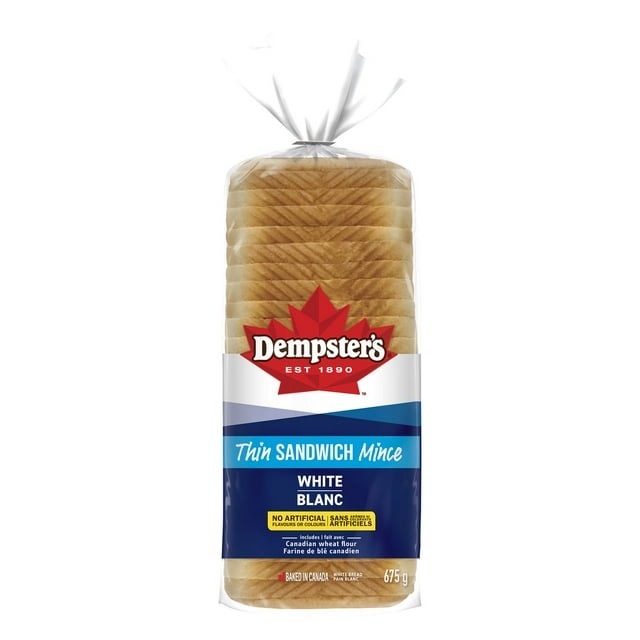 Pain à sandwich blanc tranché mince Dempster’s®